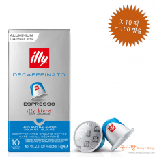 일리 네스프레소 호환 캡슐 디카페인 10개입 x 10팩