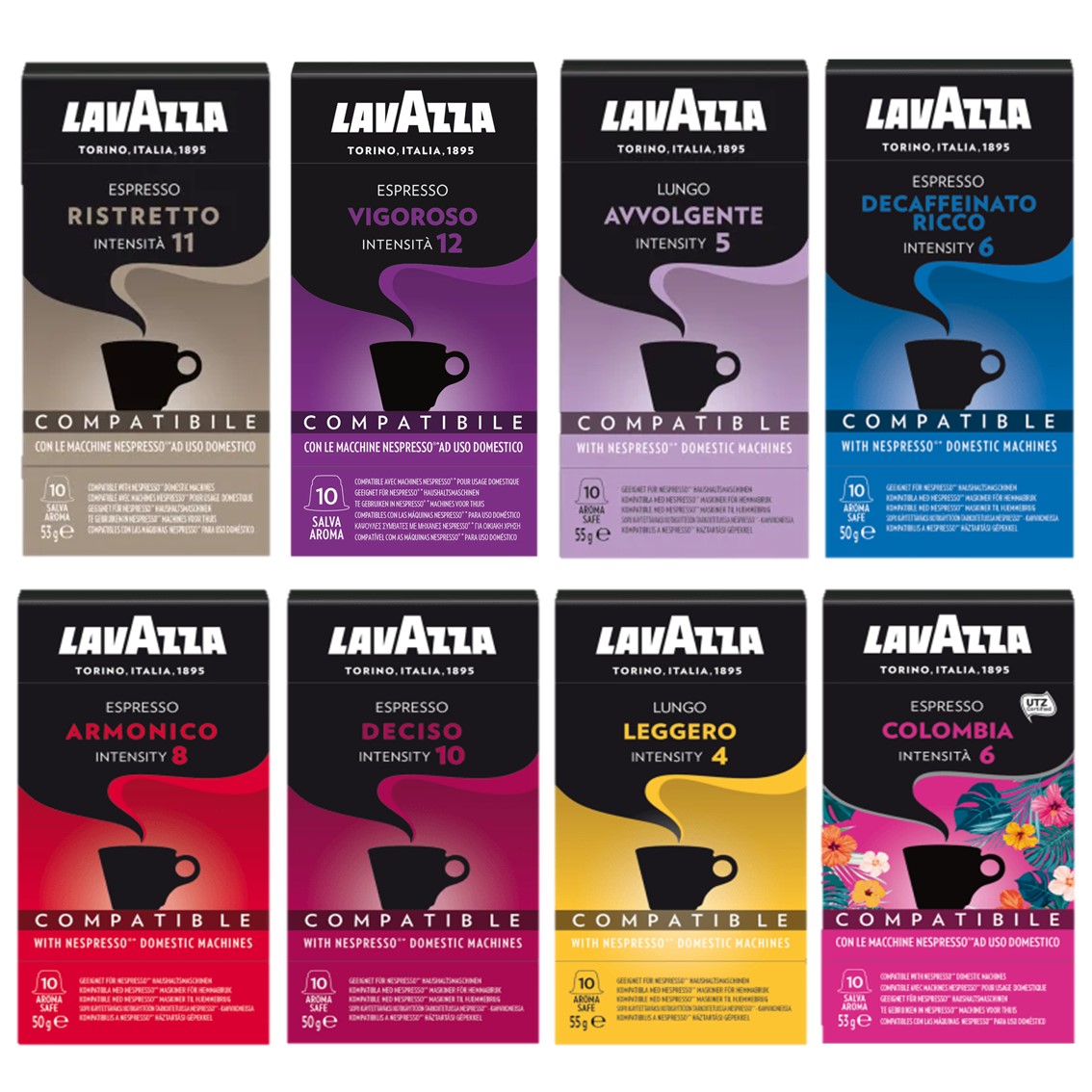 라바짜 에스프레소 커피캡슐 10개입 8종